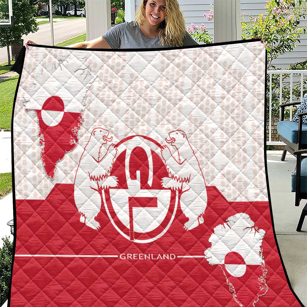 Greenland Quilt Coat Of Arms Unique Style