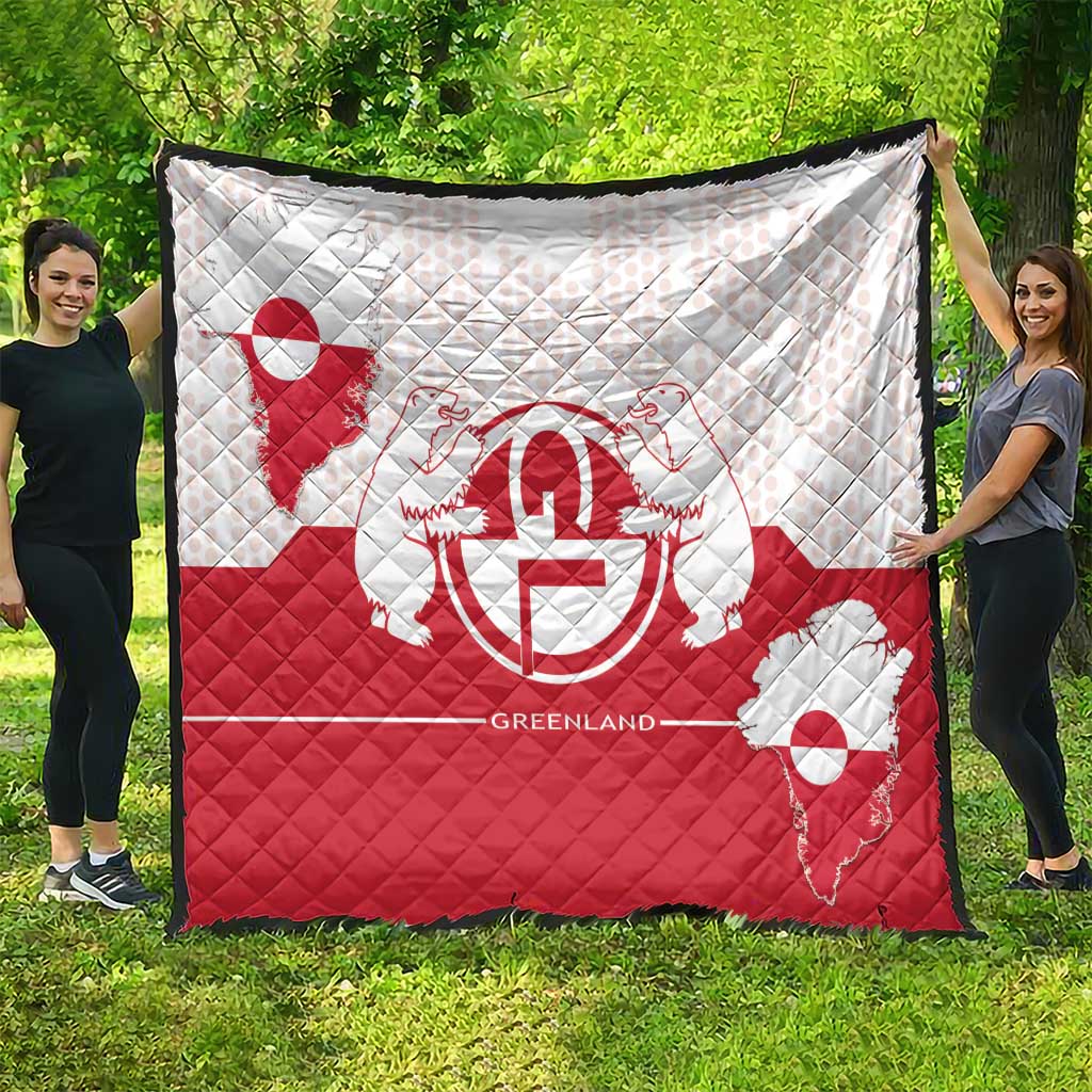 Greenland Quilt Coat Of Arms Unique Style