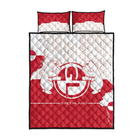 Greenland Quilt Bed Set Coat Of Arms Unique Style