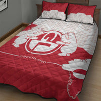 Greenland Quilt Bed Set Coat Of Arms Unique Style