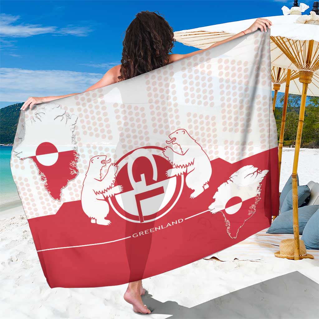 Greenland Sarong Coat Of Arms Unique Style