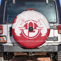 Greenland Spare Tire Cover Coat Of Arms Unique Style
