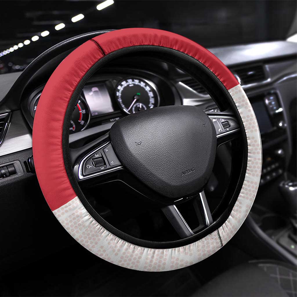 Greenland Steering Wheel Cover Coat Of Arms Unique Style