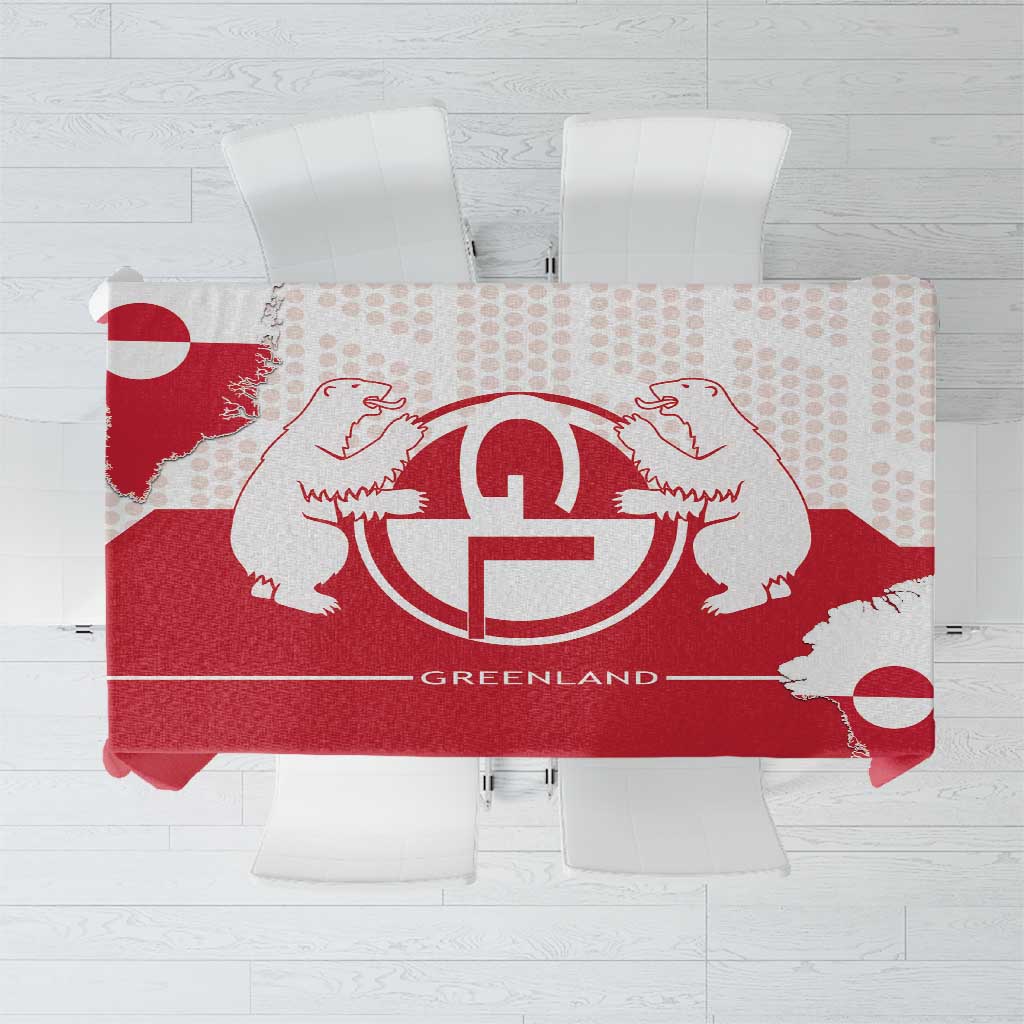 Greenland Tablecloth Coat Of Arms Unique Style