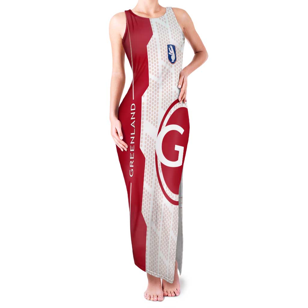 Greenland Tank Maxi Dress Coat Of Arms Unique Style