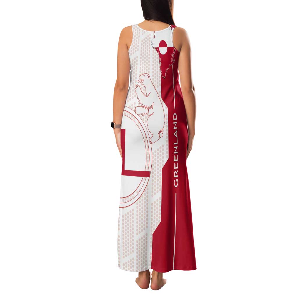 Greenland Tank Maxi Dress Coat Of Arms Unique Style