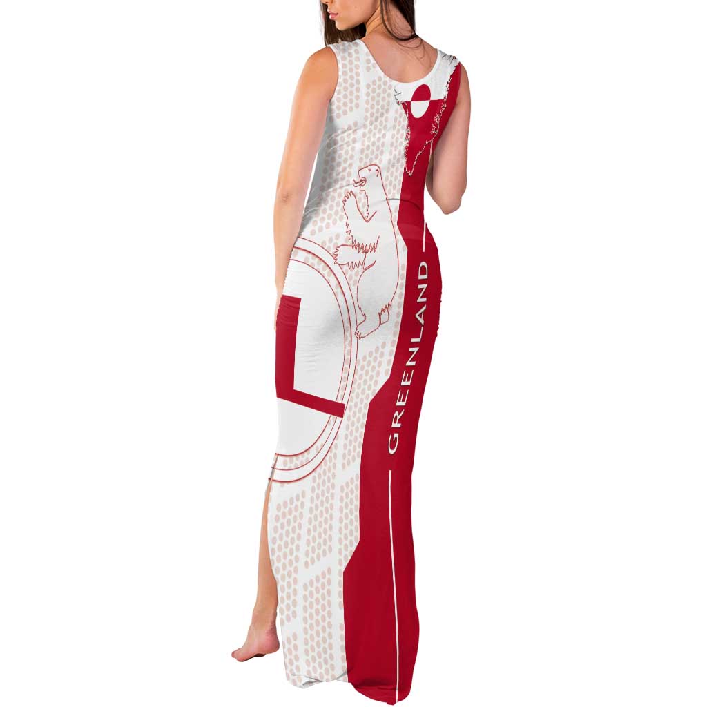 Greenland Tank Maxi Dress Coat Of Arms Unique Style