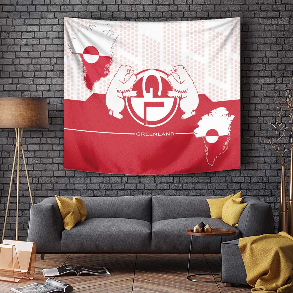 Greenland Tapestry Coat Of Arms Unique Style