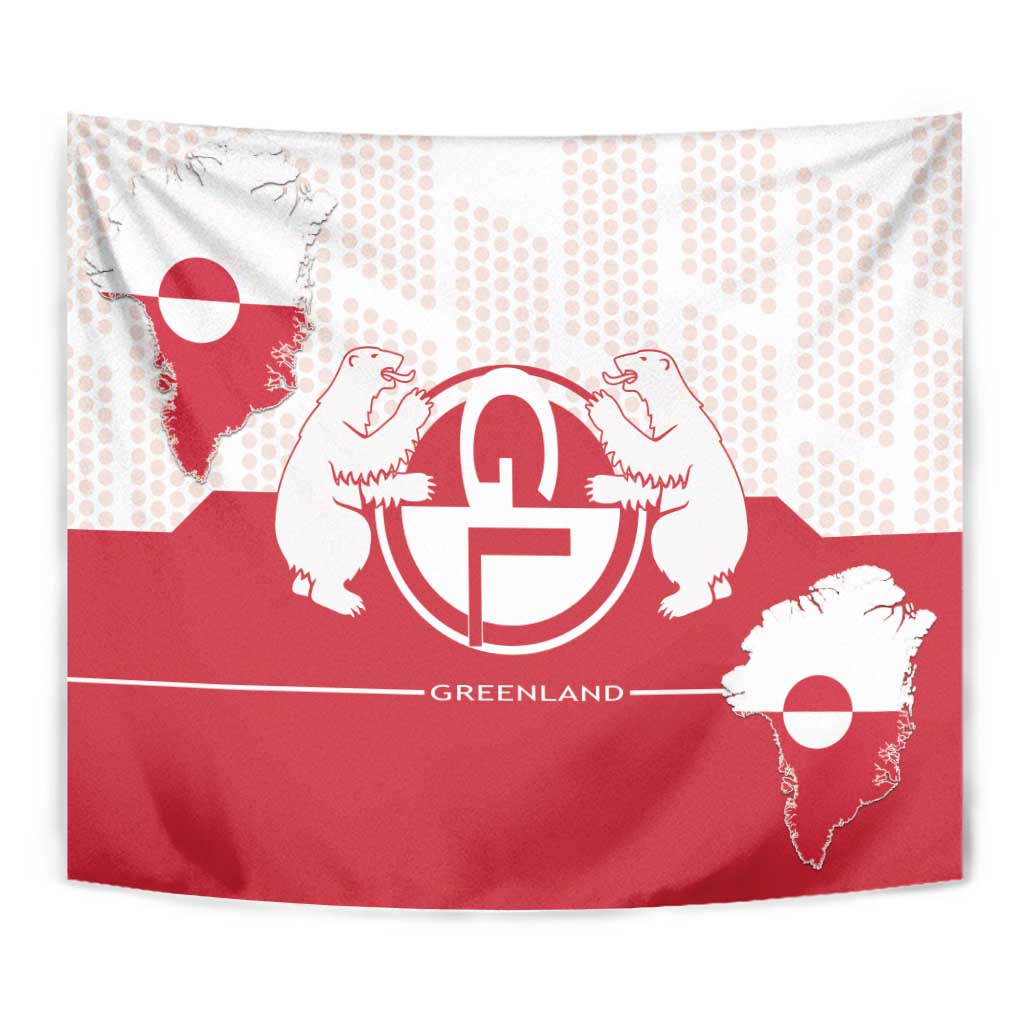 Greenland Tapestry Coat Of Arms Unique Style