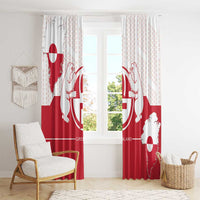 Greenland Window Curtain Coat Of Arms Unique Style