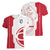 Greenland Women V-Neck T-Shirt Coat Of Arms Unique Style