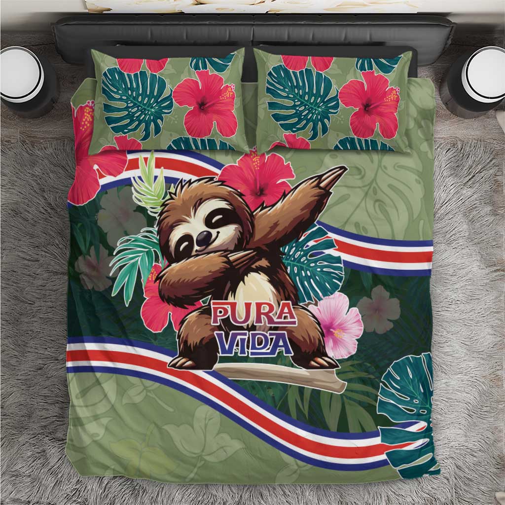 Costa Rica Bedding Set Pura Vida Dabbing Sloth