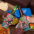 Costa Rica 4 in 1 Can Cooler Tumbler Pura Vida Dabbing Sloth