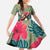 Costa Rica Family Matching Long Sleeve Bodycon Dress and Hawaiian Shirt Pura Vida Dabbing Sloth