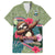 Costa Rica Family Matching Long Sleeve Bodycon Dress and Hawaiian Shirt Pura Vida Dabbing Sloth
