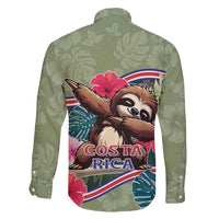 Costa Rica Family Matching Mermaid Dress and Hawaiian Shirt Pura Vida Dabbing Sloth