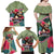 Costa Rica Family Matching Off Shoulder Maxi Dress and Hawaiian Shirt Pura Vida Dabbing Sloth