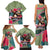Costa Rica Family Matching Tank Maxi Dress and Hawaiian Shirt Pura Vida Dabbing Sloth