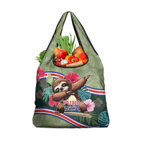 Costa Rica Grocery Bag Pura Vida Dabbing Sloth