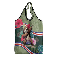 Costa Rica Grocery Bag Pura Vida Dabbing Sloth