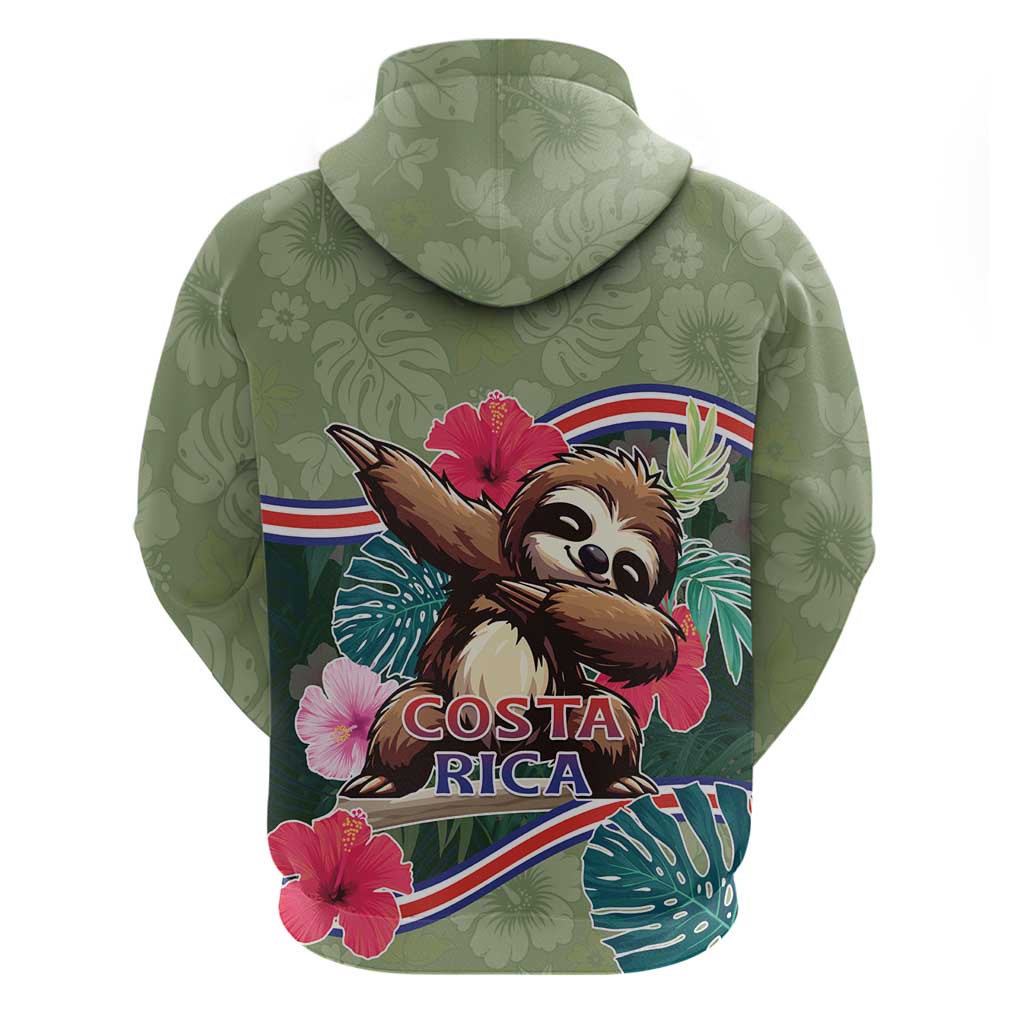 Costa Rica Hoodie Pura Vida Dabbing Sloth