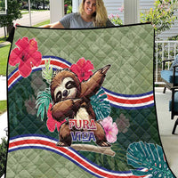 Costa Rica Quilt Pura Vida Dabbing Sloth