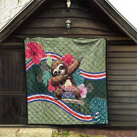Costa Rica Quilt Pura Vida Dabbing Sloth