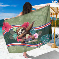 Costa Rica Sarong Pura Vida Dabbing Sloth