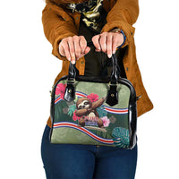 Costa Rica Shoulder Handbag Pura Vida Dabbing Sloth