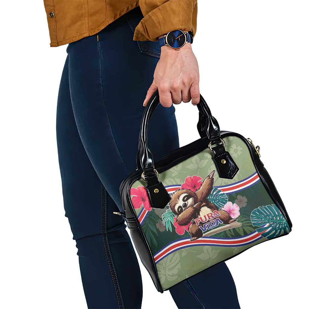 Costa Rica Shoulder Handbag Pura Vida Dabbing Sloth
