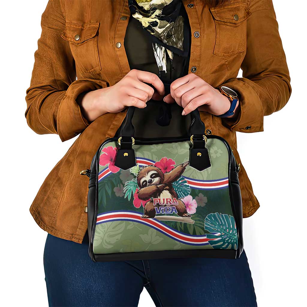 Costa Rica Shoulder Handbag Pura Vida Dabbing Sloth