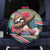 Costa Rica Spare Tire Cover Pura Vida Dabbing Sloth