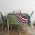 Costa Rica Tablecloth Pura Vida Dabbing Sloth