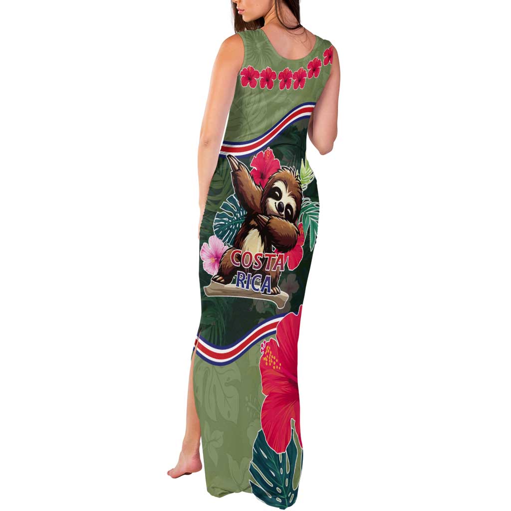 Costa Rica Tank Maxi Dress Pura Vida Dabbing Sloth