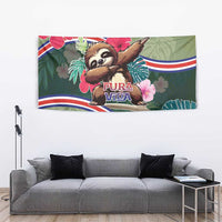 Costa Rica Tapestry Pura Vida Dabbing Sloth
