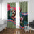 Costa Rica Window Curtain Pura Vida Dabbing Sloth