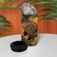 Black Women 4 in 1 Can Cooler Tumbler Afro Latina Queen - Wonder Print Shop
