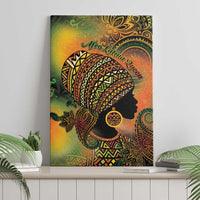 Black Women Canvas Wall Art Afro Latina Queen - Wonder Print Shop