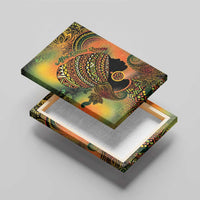 Black Women Canvas Wall Art Afro Latina Queen - Wonder Print Shop