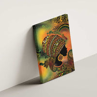 Black Women Canvas Wall Art Afro Latina Queen - Wonder Print Shop