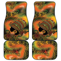 Black Women Car Mats Afro Latina Queen - Wonder Print Shop