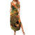 Black Women Family Matching Summer Maxi Dress and Hawaiian Shirt Afro Latina Queen - Wonder Print Shop