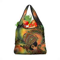Black Women Grocery Bag Afro Latina Queen - Wonder Print Shop