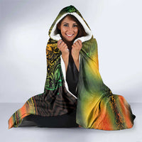 Black Women Hooded Blanket Afro Latina Queen - Wonder Print Shop