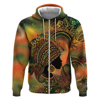 Black Women Hoodie Afro Latina Queen - Wonder Print Shop