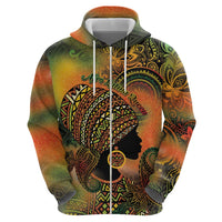 Black Women Hoodie Afro Latina Queen - Wonder Print Shop