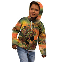 Black Women Kid Hoodie Afro Latina Queen - Wonder Print Shop