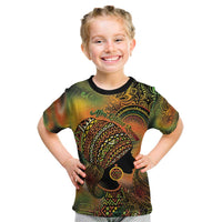 Black Women Kid T Shirt Afro Latina Queen - Wonder Print Shop