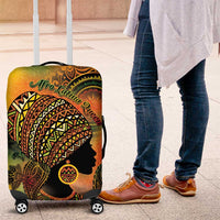 Black Women Luggage Cover Afro Latina Queen - Wonder Print Shop