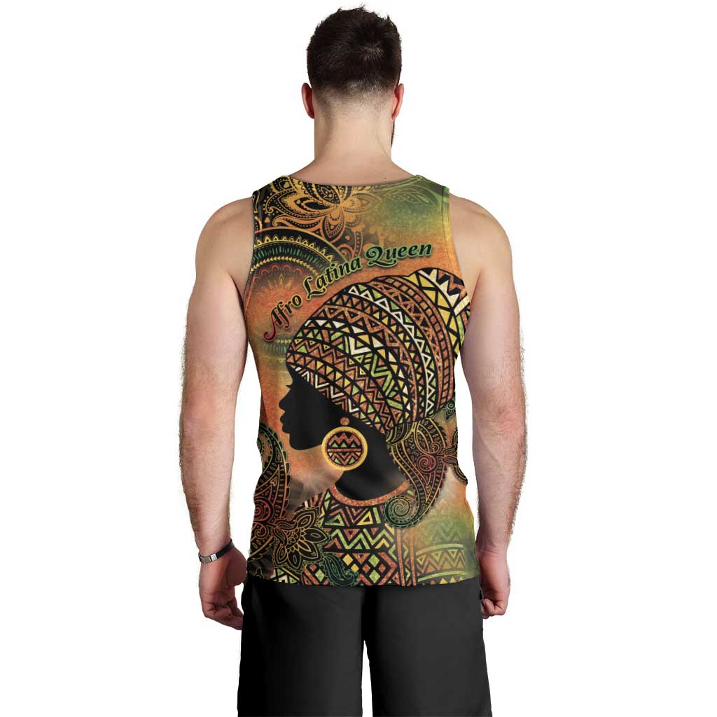 Black Women Men Tank Top Afro Latina Queen - Wonder Print Shop